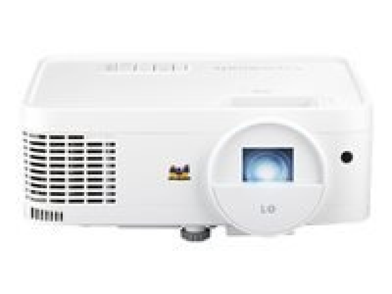 ViewSonic LS510WH-2 - Proyector DLP - RGB LED - 3000 ANSI lumens - WXGA (1280 x 800) - 16:10 - 720p - objetivo zoom - con 1 año 