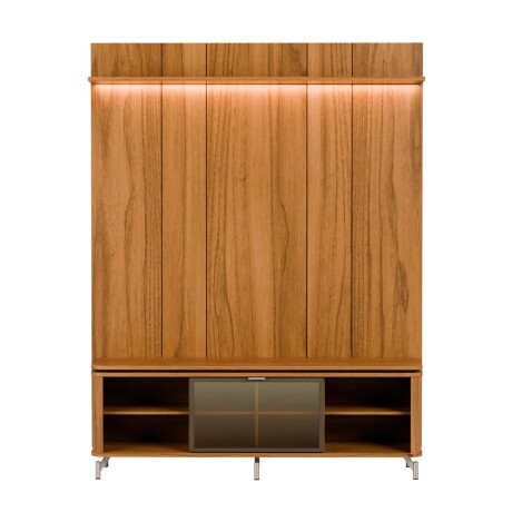 PANEL MODULAR MDF MARRON 1.8 GLASS ALMENDRA