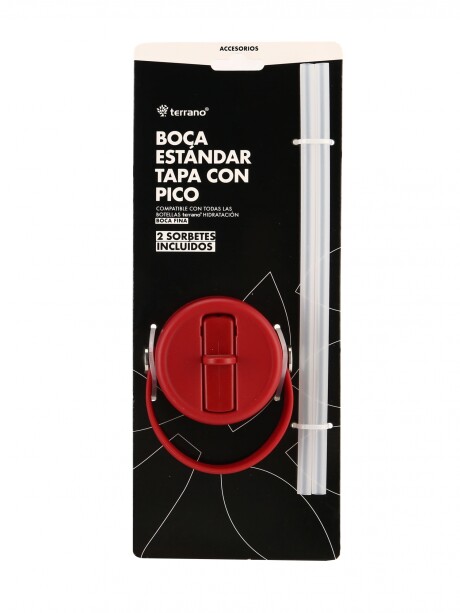 Repuesto Tapa C/Pico Para Botella 950 ML Rojo