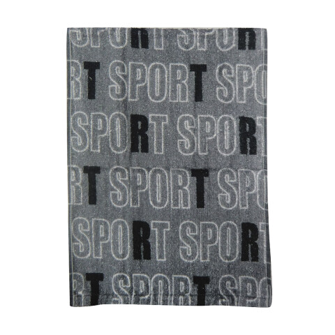 Toalla Social Sport Estampadas 30 x 80 cm GRIS