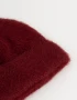 Gorro Romántico Gorro Efecto Peluche - Rojo Medio