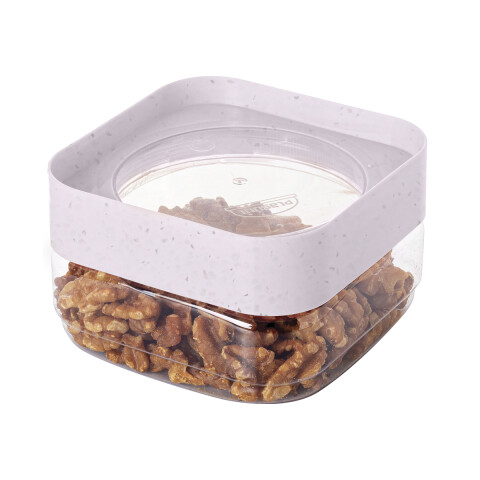 Recipiente con Visor en Tapa 510ml Varios Colores CREMA