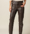 Leather Pant Chocolate