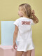 Camiseta Print Camp Blanco