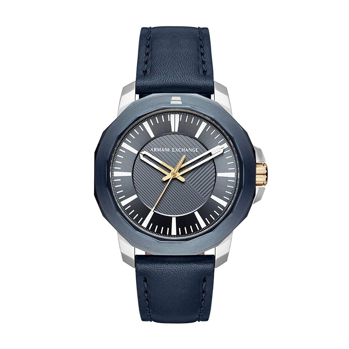 Reloj Armani Exchange Fashion Cuero Negro 