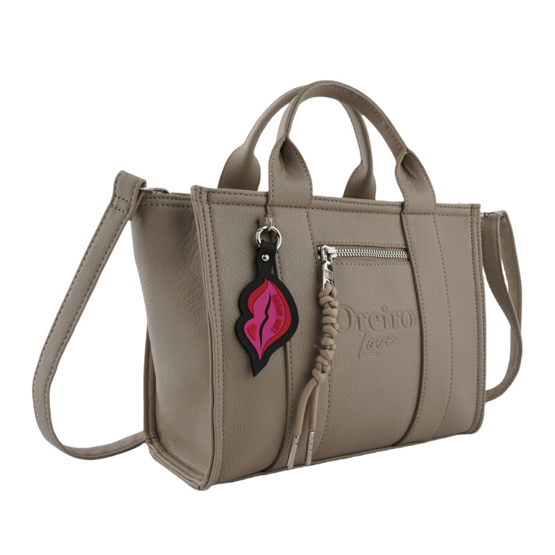 Cartera Las Oreiro Love Blanco Hueso