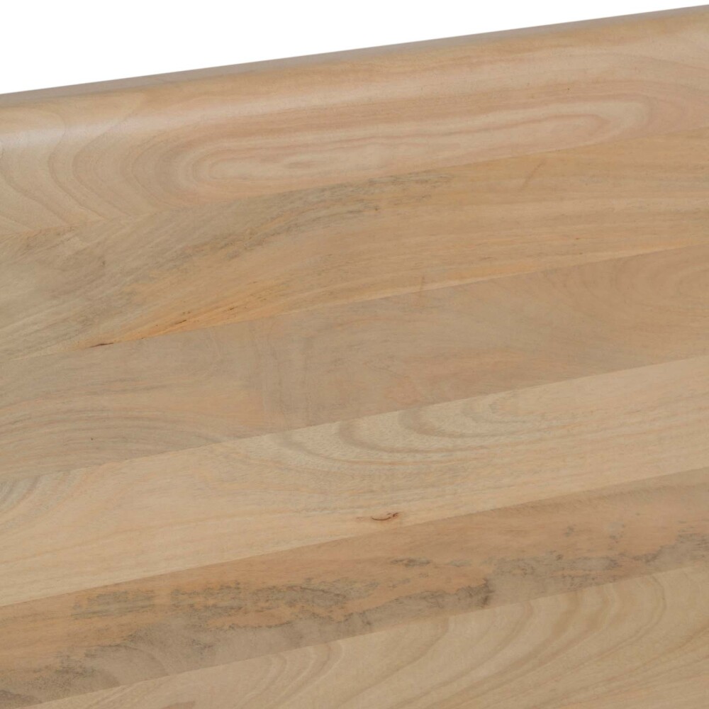 CAMA 2 PLAZAS MADERA NATURAL-BEIGE CUARZO