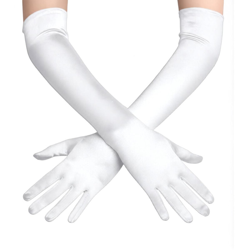 Guantes de Tela - Blanco Guantes de Tela - Blanco