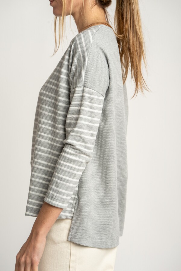 Sweater Gris Melange