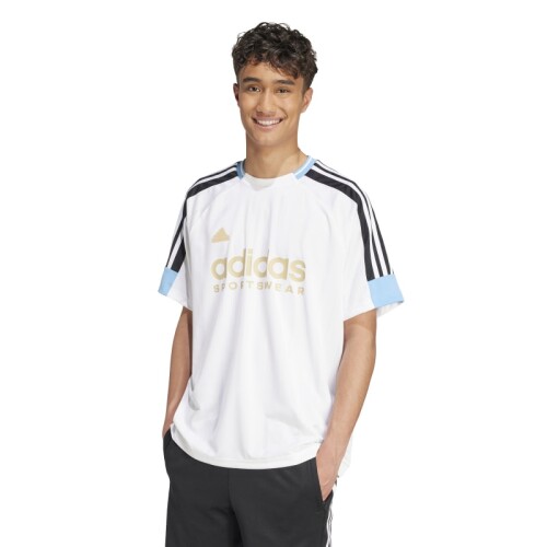 Remera Adidas House of Tiro Nations Blanco