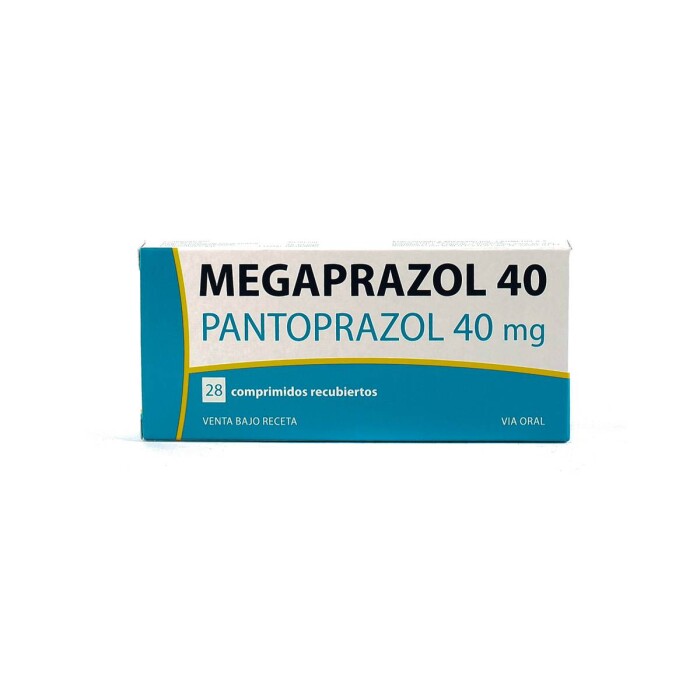 MEGAPRAZOL 40 MG. CJ X 28 COMP. REC. única