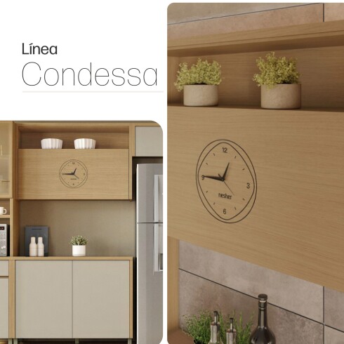 MOBILIARIO BEIGE MODULAR 120 CM COCINA JUEGO DE MUEBLES GAMAS DE BEIGE