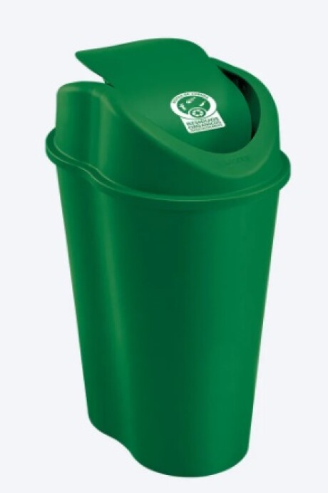 Papelera Tapa Vaiven 25l Verde Papelera Tapa Vaiven 25l Verde