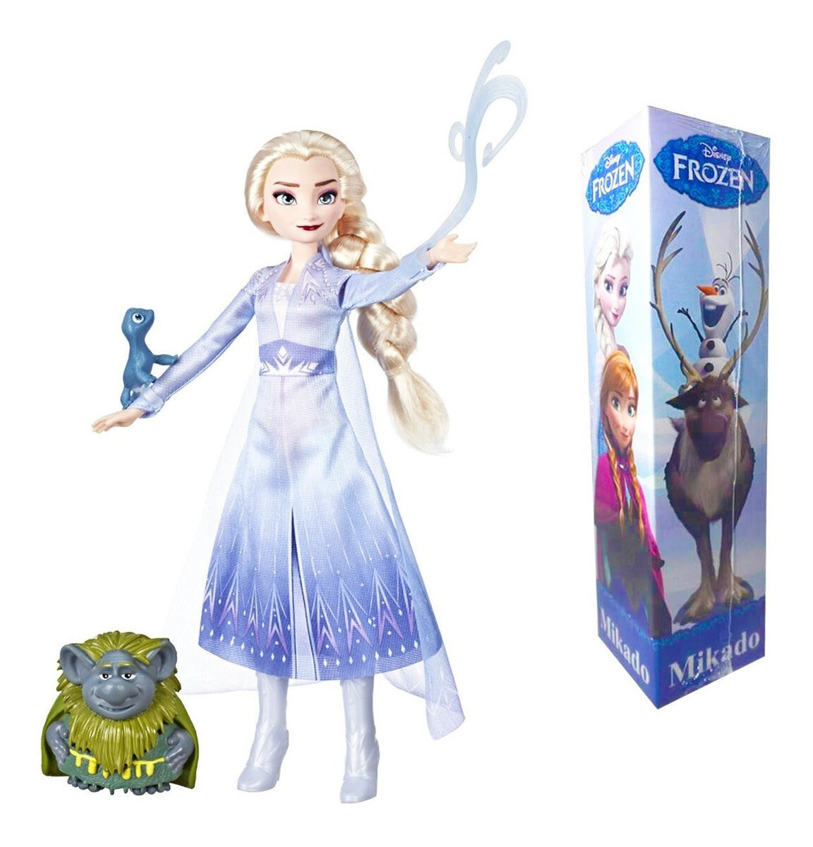 Disney Frozen Muñeca Elsa O Anna + Mikado De Regalo 