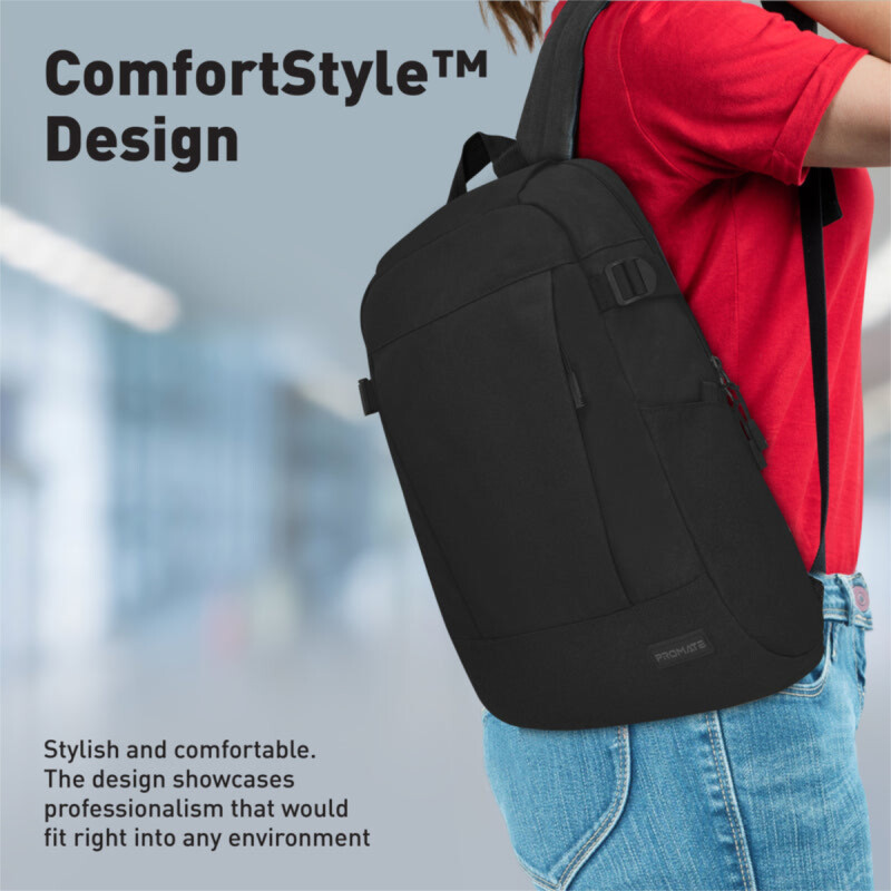 Mochila Promate Comfort Style 15.6" Negro Mochila Promate Comfort Style 15.6" Negro