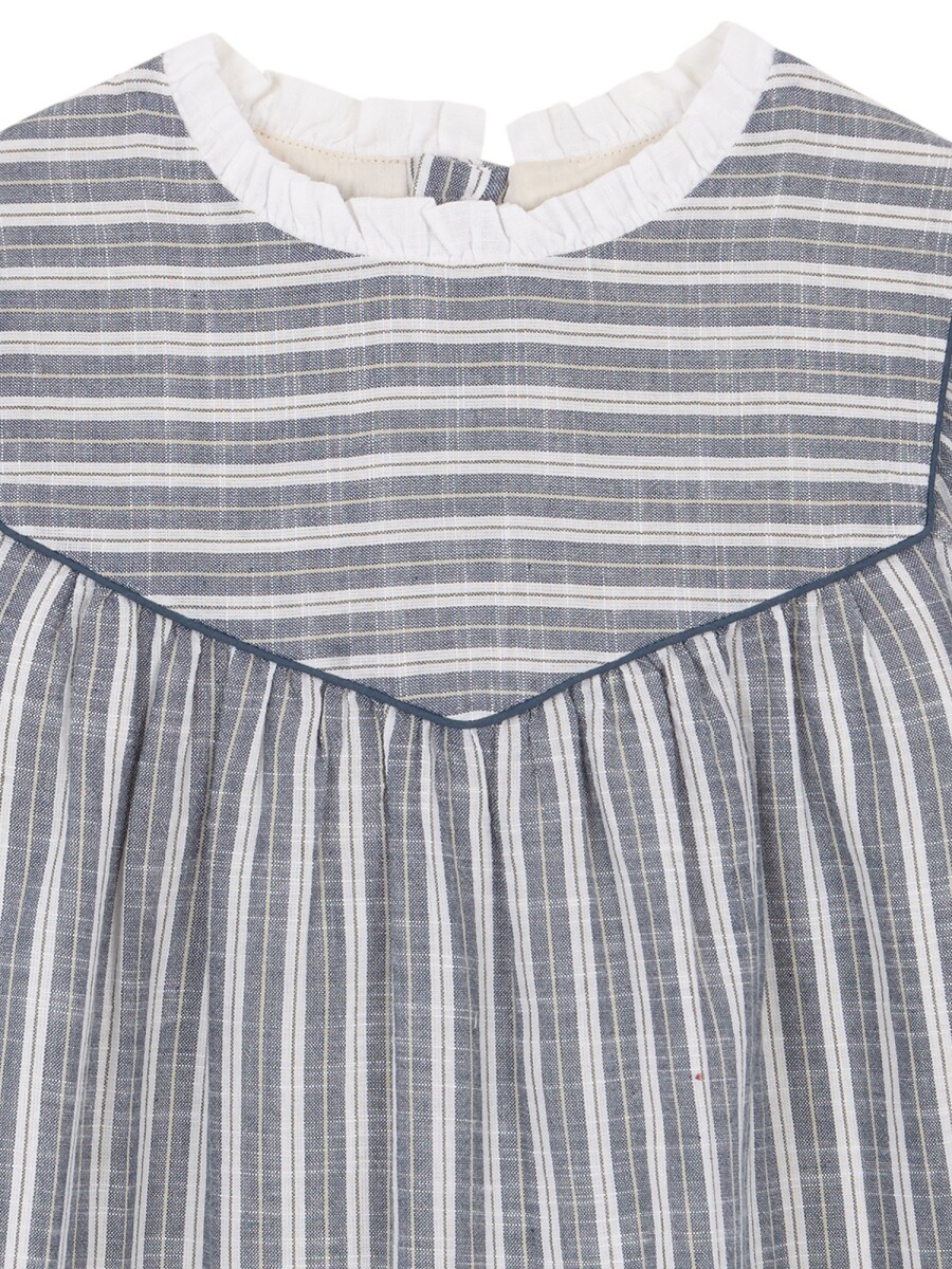 Vestido Patchwork Petroleo