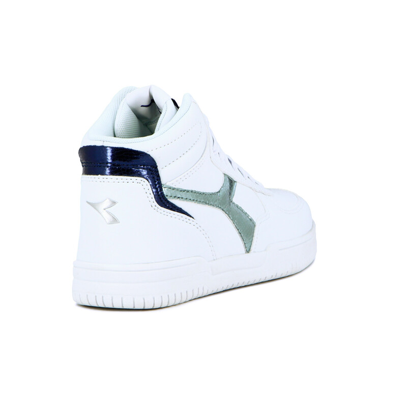 Diadora Calzado Lifestyle Raptor Mid Crystal Wn Blanco-plata