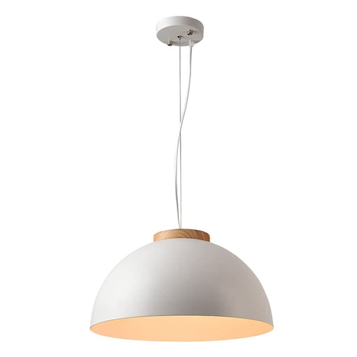 Luminaria Colgante Anastasia G Blanca ø 40 cm 