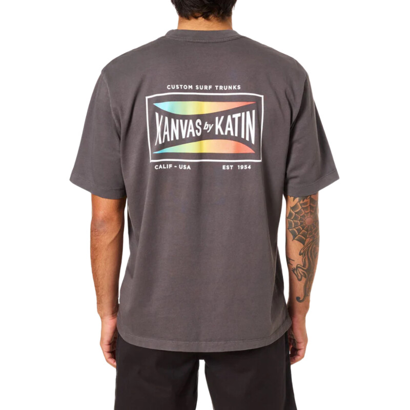 Remera Katin Scrubber Relaxed - Gris Remera Katin Scrubber Relaxed - Gris