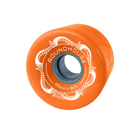 Rueda Roundhouse by Carver Slick Orange Glo 65mm 83a Rueda Roundhouse by Carver Slick Orange Glo 65mm 83a