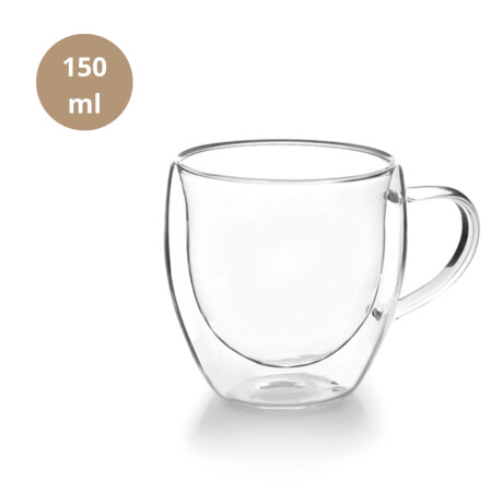 Taza Vidrio 2 Unidades 150 ml Ibili Taza Vidrio 2 Unidades 150 ml Ibili