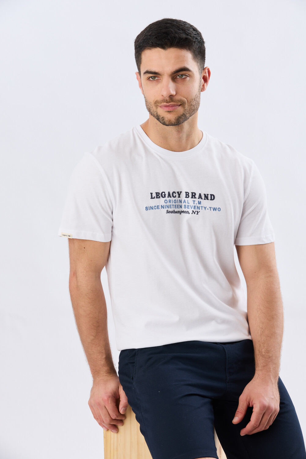 REMERA ESTAMPADA DE ALGODÓN Blanco