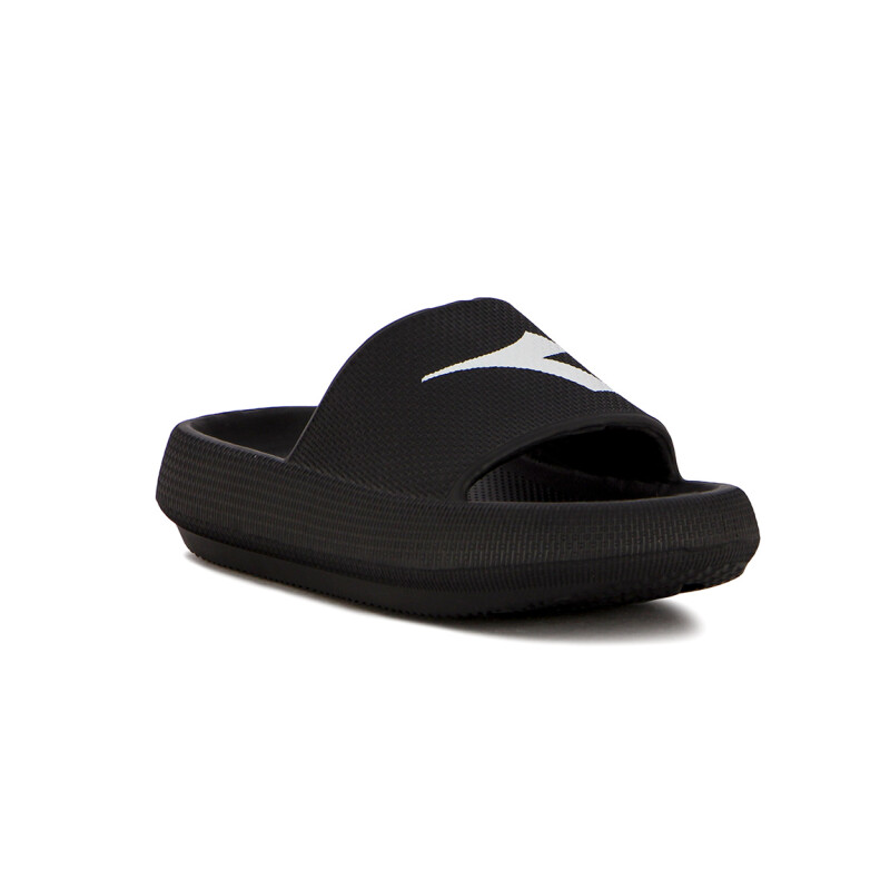Chancla Diadora Gomon Negro-Blanco