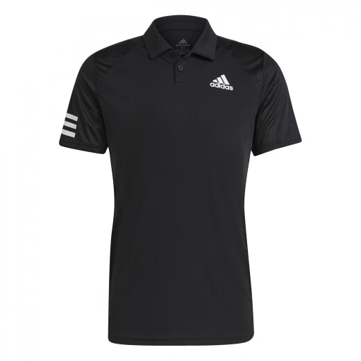 Remera Adidas Tennis Hombre Club 3str Polo Black S/C