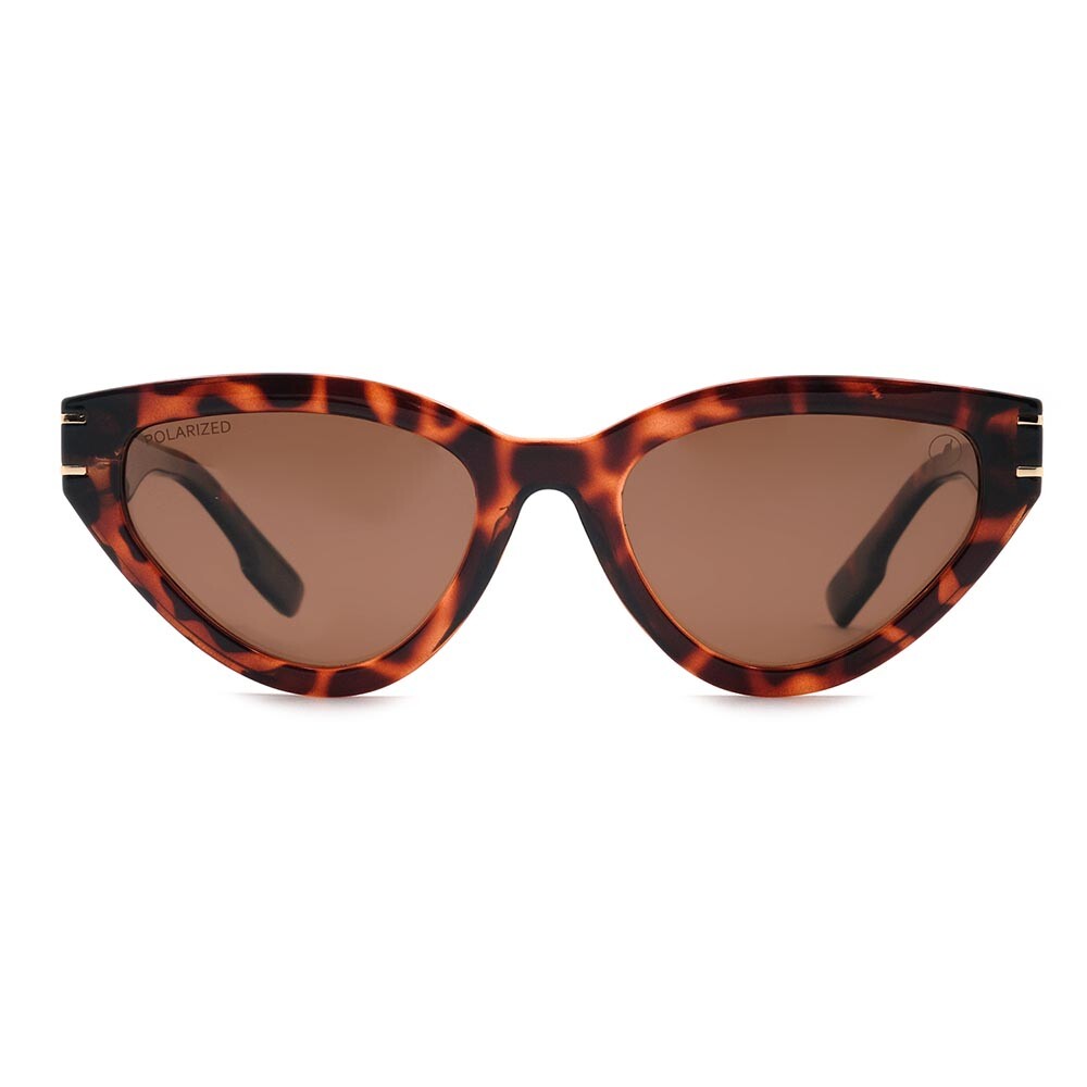 Lentes De Sol Eco Friendly Cat Marrón/Marrón