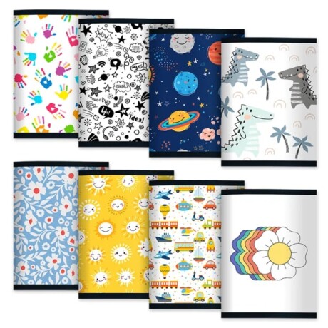 Cuaderno Campus 48 Hojas Doble Raya Dinos