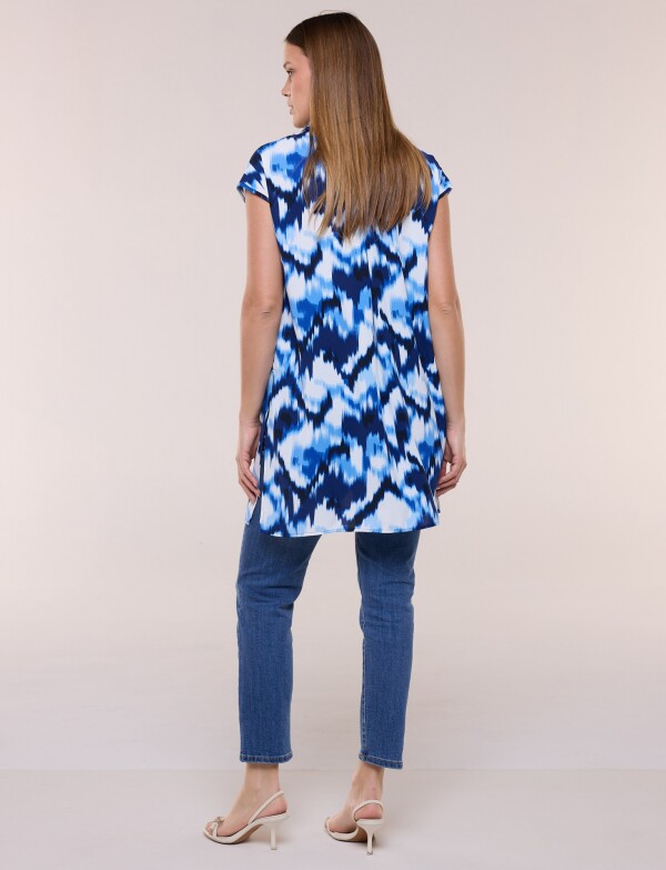 Tunica 2 Ways Printe AZUL/MULTI
