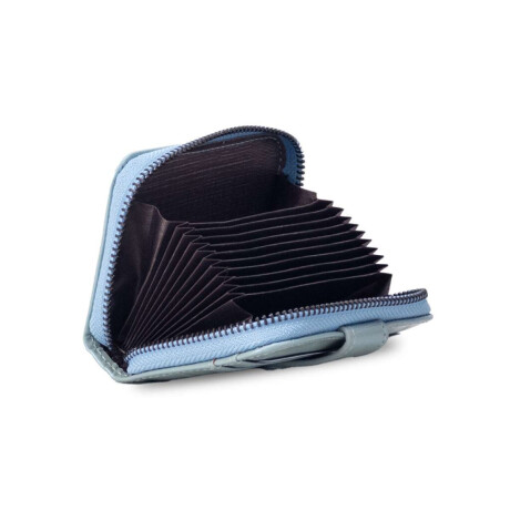 Tarjetero Irina Croco Cielo