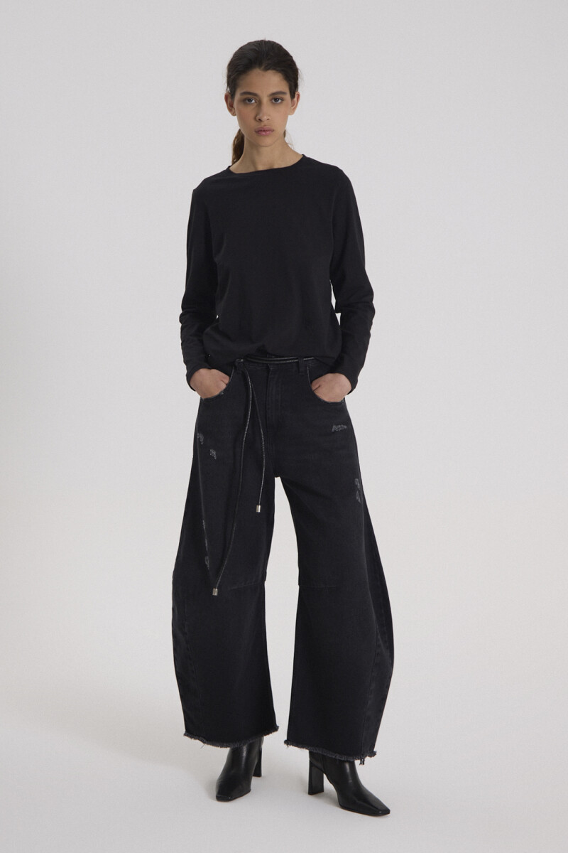 REMERA ML ESTELA Negro