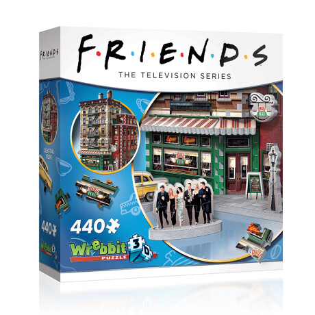 Puzzle 3D Central Perk (440 Piezas) Friends Puzzle 3D Central Perk (440 Piezas) Friends