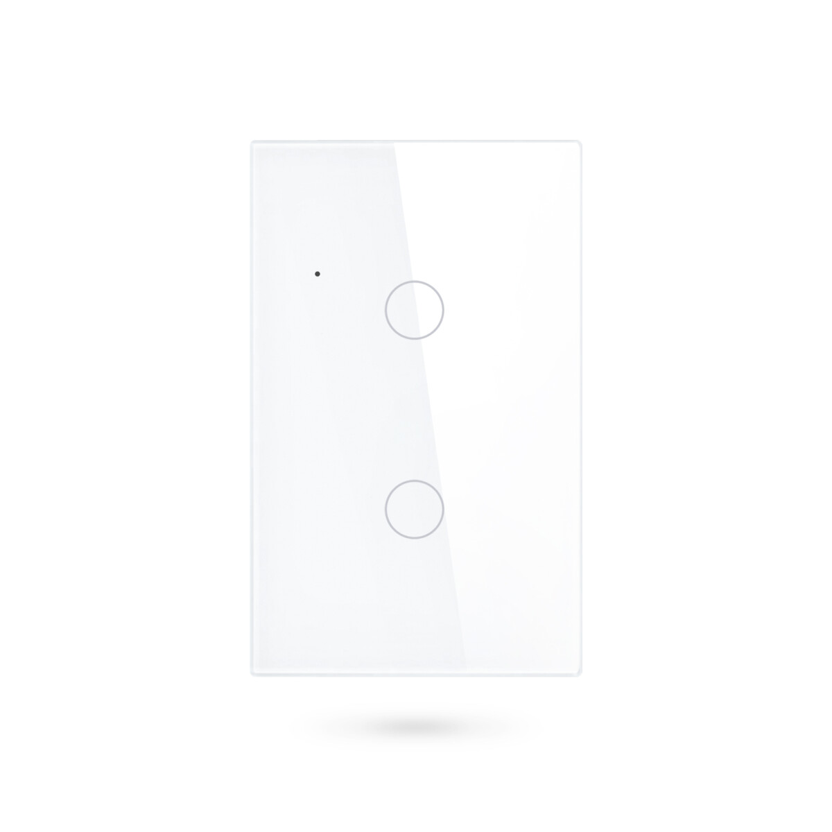 Interruptor Táctil Smart Wifi 2 Canales SM-WT-U2 - BLANCO 