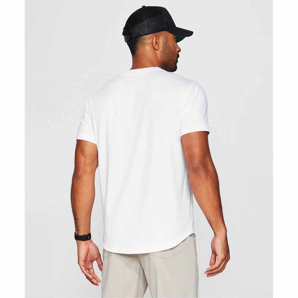 Polo Manga Corta The 24-7 Tee Curved Hem Hombre Classic White