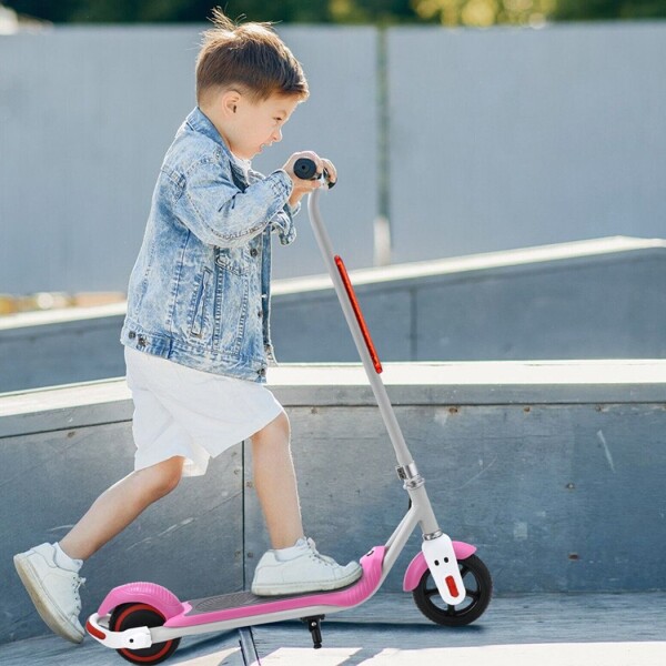Monopatin Electrico GoGreen Guri Infantil Niños R6.5 15 Km/h Variante Color Rosa