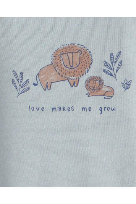 Pack cuatro bodies de algodón, diseño safari Sin color