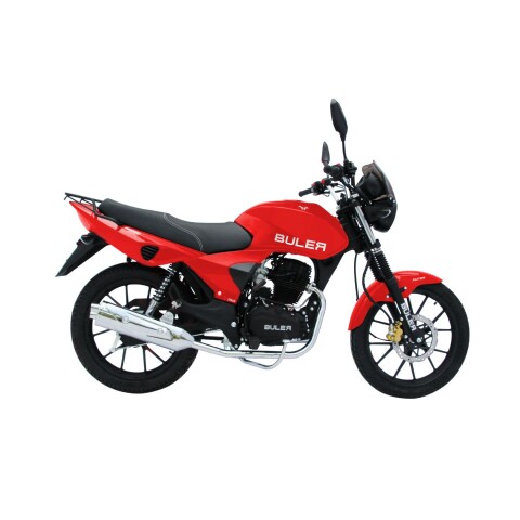 Motocicleta Buler Faiter 150cc - Aleación Rojo