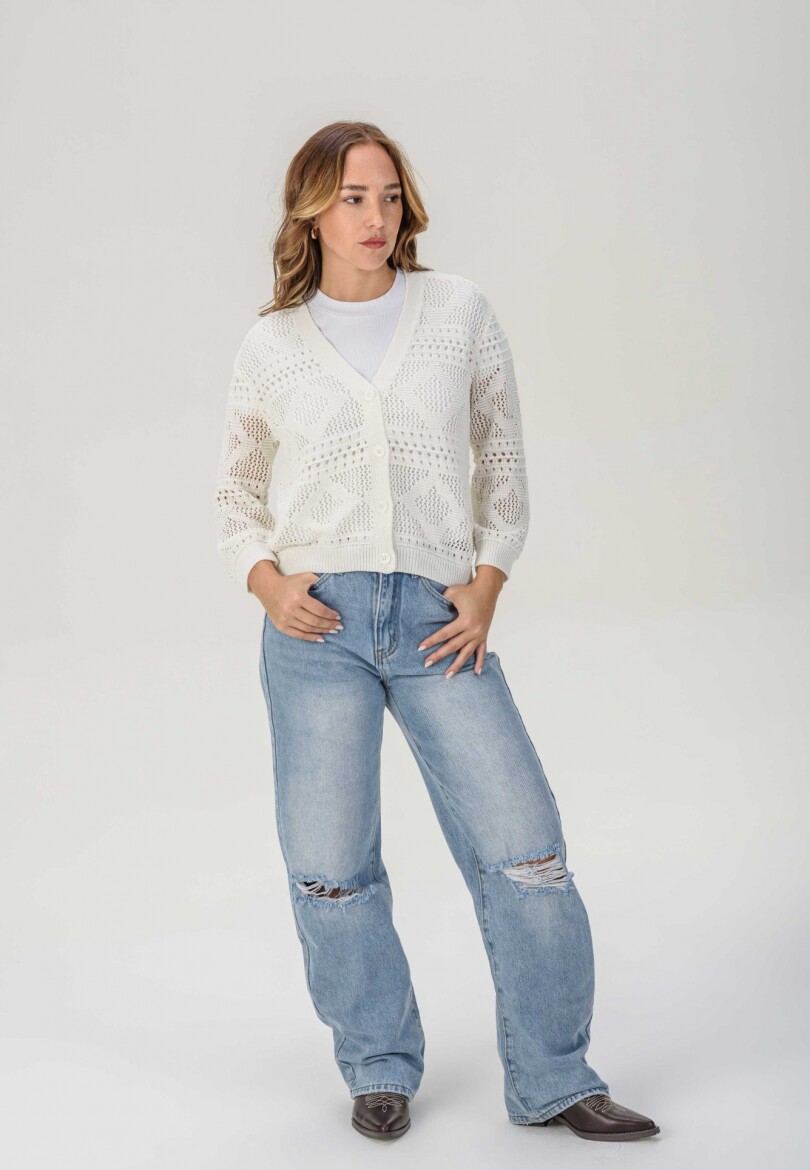 Saco Opalo Blanco