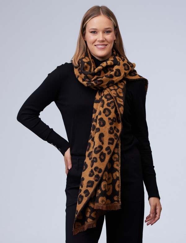 Pashmina Printed TOSTADO/MULTI