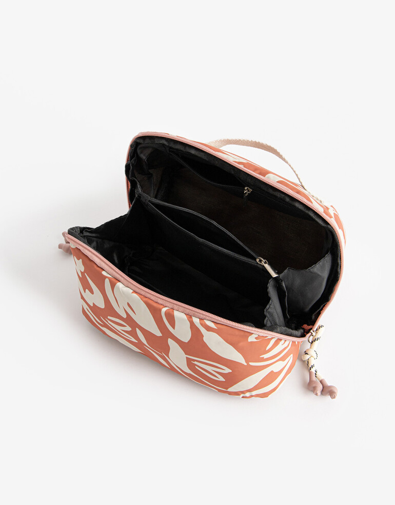 Porta Cosméticos Organizador de Carteras Porta Cosméticos - Estampado Flores