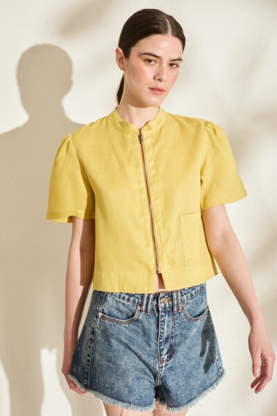 PRE VENTA BLUSA DUNA Amarillo Lima