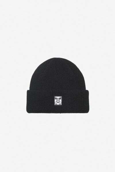 MID ICON PATCH CUFF BEANIE ARM Negro