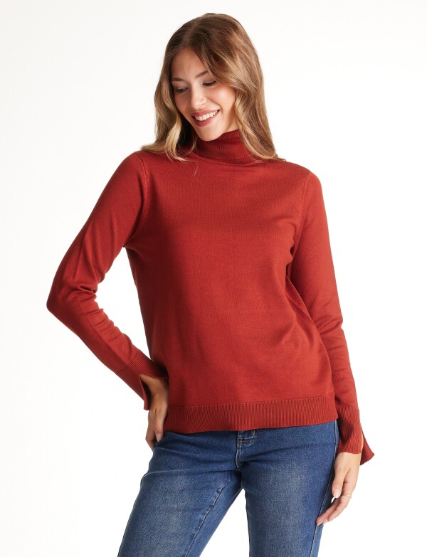 Polera Basica TERRACOTA