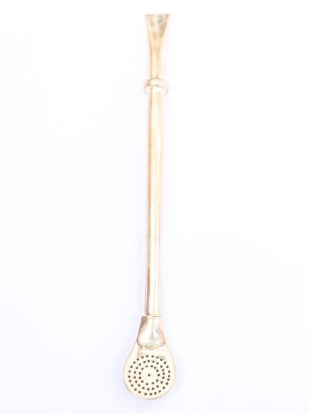 Bombilla De Plata y Oro s21