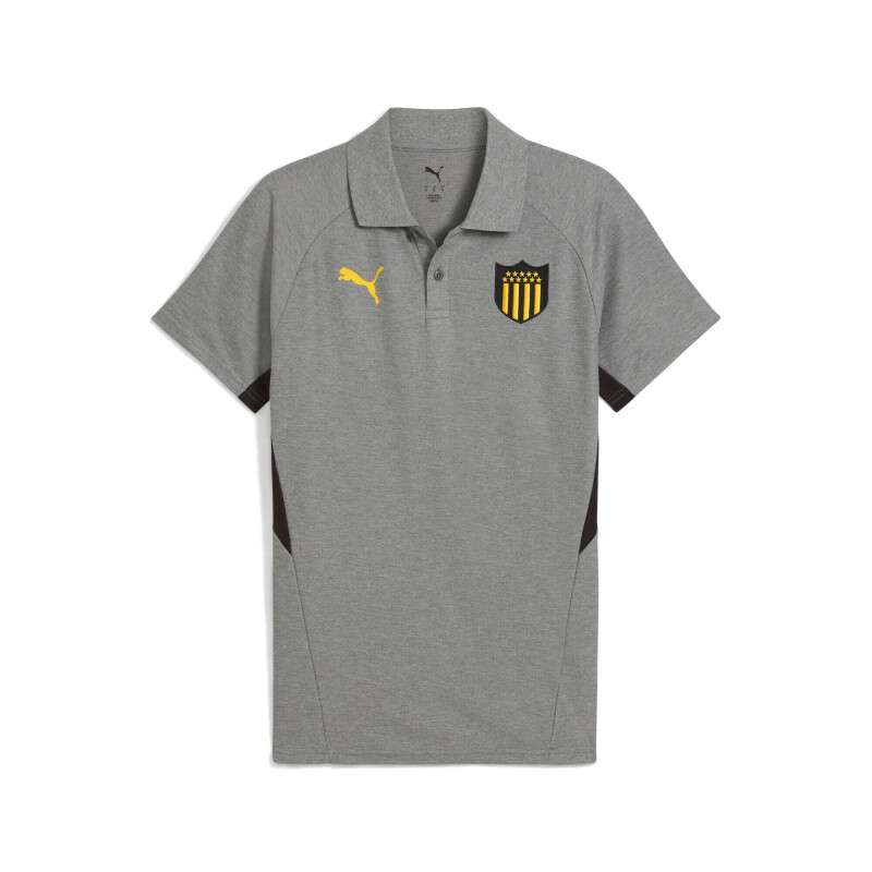 Polo Cap Evostripe de Hombre Gris