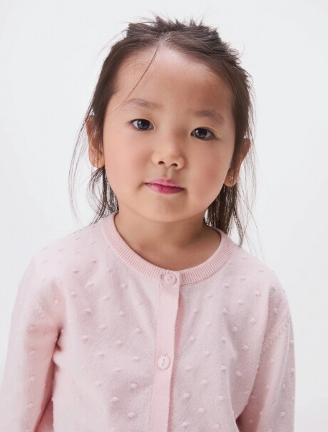 CARDIGAN INFANTIL ROSADO
