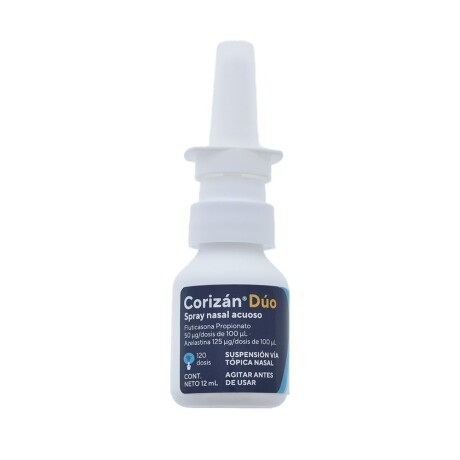 Corizan Duo Spray Nasal | Descongestivo Nasal Doble Acción Corizan Duo Spray Nasal | Descongestivo Nasal Doble Acción
