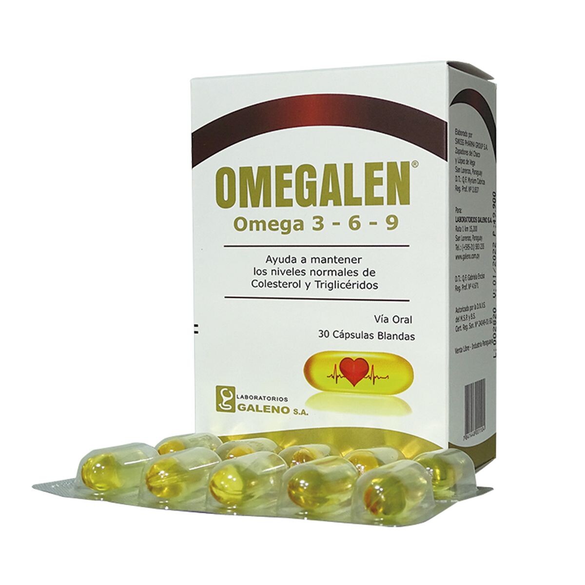 OMEGALEN CJ X 30 CÁPS. BLANDAS 